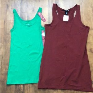 Tank top bundle both NWT
